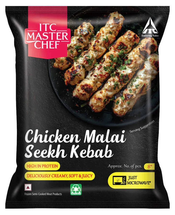 ITC Master Chef Chicken Malai Seekh Kebab